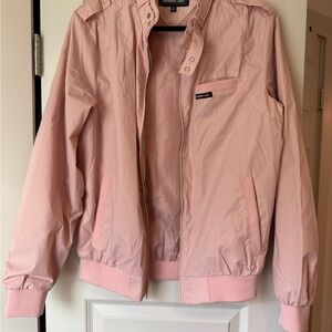 Members Only Light Pink Bomber Jacket